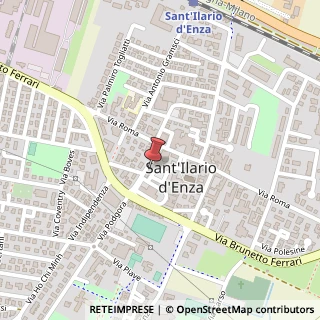 Mappa Piazza della Repubblica, 17, 42049 Sant'Ilario d'Enza, Reggio nell'Emilia (Emilia Romagna)
