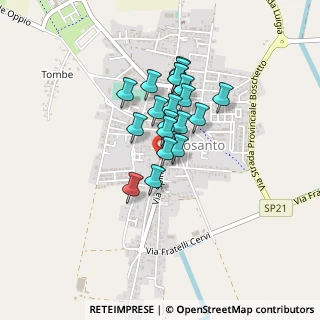 Mappa Via Spina, 44023 Lagosanto FE, Italia (0.305)