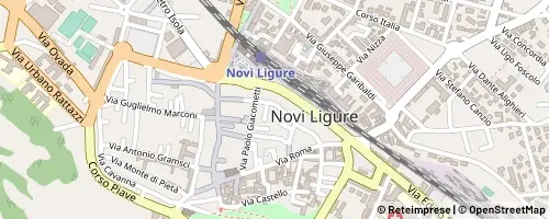 Mappa Novi Ligure