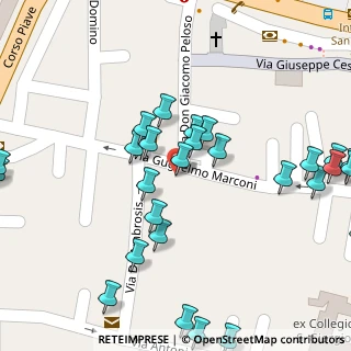 Mappa Via Marconi 66 Atrio Biblioteca Civica piano terra, 15067 Novi Ligure AL, Italia (0.06207)