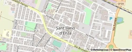 Mappa Sant'Ilario d'Enza