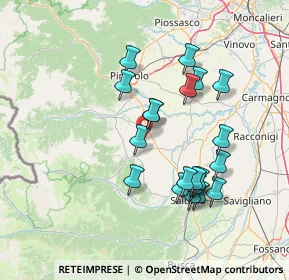 Mappa Via Cursaglie, 10061 Cavour TO, Italia (13.815)