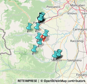 Mappa Via Cursaglie, 10061 Cavour TO, Italia (12.6795)