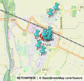 Mappa Via Costituzione, 42049 Sant'Ilario d'Enza RE, Italia (0.49545)