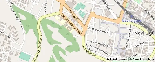Mappa Novi Ligure