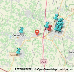 Mappa Via Europa, 42015 Correggio RE, Italia (4.295)