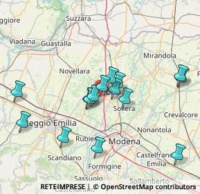 Mappa Via Europa, 42015 Correggio RE, Italia (14.094)