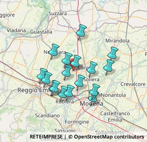Mappa Via Europa, 42015 Correggio RE, Italia (11.66941)