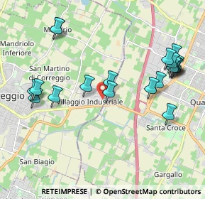Mappa Via Europa, 42015 Correggio RE, Italia (2.2775)
