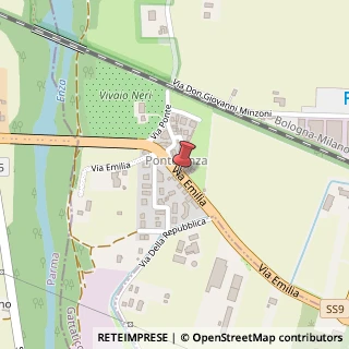 Mappa Via Emilia, 14, 42043 Gattatico, Reggio nell'Emilia (Emilia Romagna)