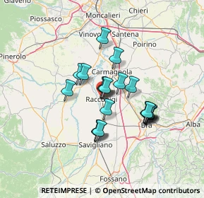 Mappa Via del Canale, 12035 Racconigi CN, Italia (10.3035)