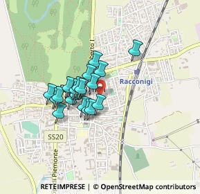 Mappa Via del Canale, 12035 Racconigi CN, Italia (0.3075)