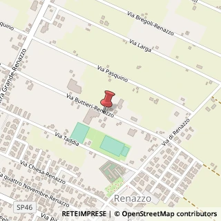 Mappa Via Buttieri, 17, 44045 Cento, Ferrara (Emilia Romagna)