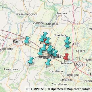 Mappa Via S. A. di Stazzema, 42023 Cadelbosco di Sopra RE, Italia (10.67867)