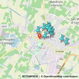 Mappa Via Indipendenza, 42015 Correggio RE, Italia (0.67167)