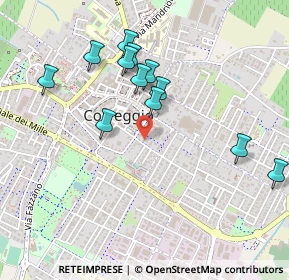 Mappa Via Veronica Gambara, 42015 Correggio RE, Italia (0.475)