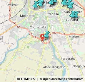 Mappa Tangenziale Sud, 43126 Parma PR, Italia (3.24471)