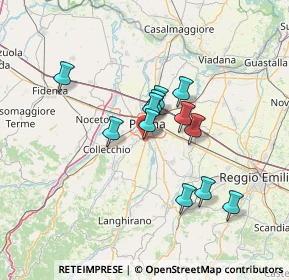 Mappa Tangenziale Sud, 43126 Parma PR, Italia (11.02083)