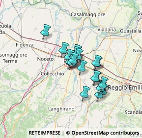 Mappa Tangenziale Sud, 43126 Parma PR, Italia (8.996)