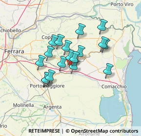 Mappa 44027 Migliarino FE, Italia (10.60389)