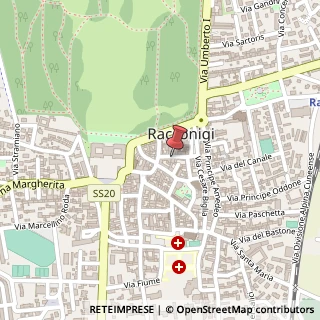 Mappa Via Stefano Tempia, 14, 12035 Racconigi, Cuneo (Piemonte)