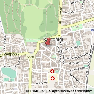 Mappa Via Beata Caterina,  1, 12035 Racconigi, Cuneo (Piemonte)