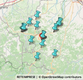 Mappa Contrada del Castellaro, 29022 Bobbio PC, Italia (11.67421)