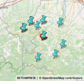 Mappa Contrada del Castellaro, 29022 Bobbio PC, Italia (11.67133)