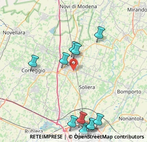 Mappa Via Vincenzo Gioberti, 41012 Carpi MO, Italia (9.62455)