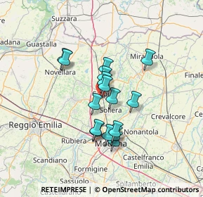 Mappa Via Vincenzo Gioberti, 41012 Carpi MO, Italia (10.33938)