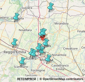 Mappa Via Vincenzo Gioberti, 41012 Carpi MO, Italia (14.43583)