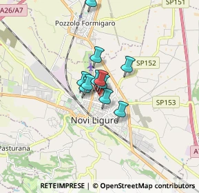 Mappa Via Isonzo, 15067 Novi Ligure AL, Italia (0.91818)