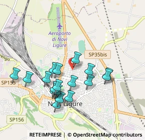 Mappa Via Isonzo, 15067 Novi Ligure AL, Italia (0.87389)