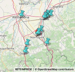 Mappa Via Isonzo, 15067 Novi Ligure AL, Italia (12.34417)