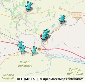 Mappa Piazza Trento Trieste, 44027 Migliarino FE, Italia (3.48)