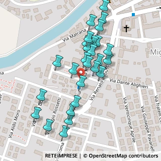 Mappa Piazza Trento Trieste, 44027 Migliarino FE, Italia (0.11481)