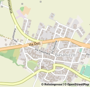 Mappa Via Ovada, 15060 Basaluzzo AL, Italia (0.16923)