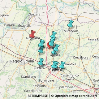Mappa Via Vasco da Gama, 41012 Carpi MO, Italia (10.16933)
