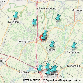 Mappa Via Vasco da Gama, 41012 Carpi MO, Italia (10.44923)