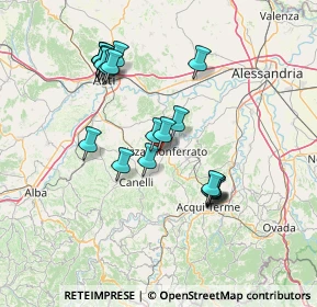 Mappa Nizza Monferrato, 14049 Nizza Monferrato AT, Italia (13.5675)