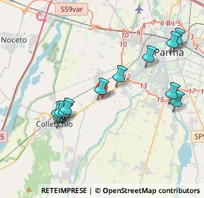 Mappa Strada privata dell' Industria, 43044 Collecchio PR, Italia (4.0525)