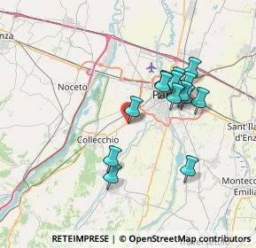 Mappa Strada privata dell' Industria, 43044 Collecchio PR, Italia (6.44071)