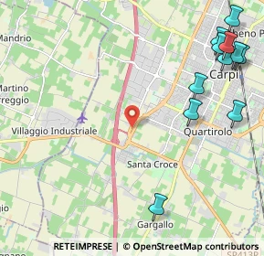 Mappa SS 468R, 41012 Carpi MO, Italia (3.02364)