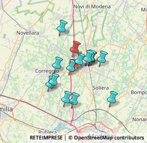 Mappa SS 468R, 41012 Carpi MO, Italia (5.16357)