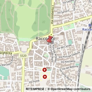 Mappa Via Fornace I Strada, 5, 12035 Racconigi, Cuneo (Piemonte)