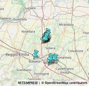 Mappa Via Fosse Ardeatine, 41012 Carpi MO, Italia (5.6)