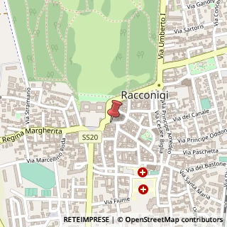 Mappa Via Francesco Morosini, 18, 12035 Racconigi, Cuneo (Piemonte)