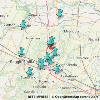 Mappa Via Monte Bianco, 41012 Carpi MO, Italia (14.17833)