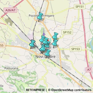 Mappa Via Napoli, 15067 Novi Ligure AL, Italia (0.97545)
