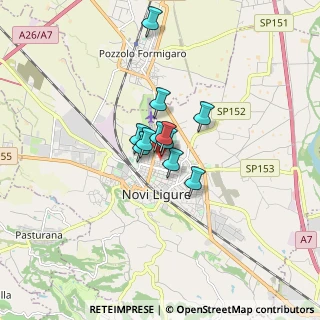 Mappa Via Napoli, 15067 Novi Ligure AL, Italia (0.90182)